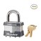 Master Lock 6 Pack 1KA-2006 1-3/4" Wide Keyed Alike Commercial Grade Laminated Padlock with 15/16" Shackle Height - Keyed to 2006 Key Code