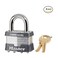 Master Lock 6 Pack 1KA-2006 1-3/4" Wide Keyed Alike Commercial Grade Laminated Padlock with 15/16" Shackle Height - Keyed to 2006 Key Code