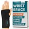 Vive Wrist Brace - Carpal Tunnel Hand Compression Support Wrap for Men