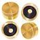Joywayus 4Pcs Solid Brass Refill Propane Bottle Cap