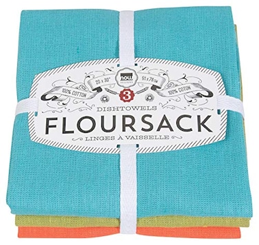 Now Designs Kitchen Dish Towels Bali Blue/Cactus/Crush