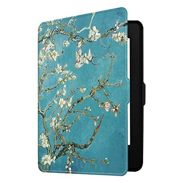 Fintie Slimshell Case for 6" Kindle Paperwhite 2012-2017, Blossom