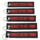 Rotary13B1 REMOVE BEFORE FIRING - Key Chains - Black/Red- 5pcs