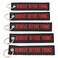 Rotary13B1 REMOVE BEFORE FIRING - Key Chains - Black/Red- 5pcs