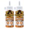 Gorilla Clear Glue, All Purpose, Polyurethane, 3.75 oz Bottle, 2-Pack