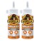 Gorilla Clear Glue, All Purpose, Polyurethane, 3.75 oz Bottle, 2-Pack