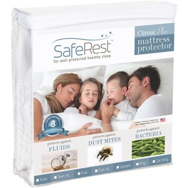 SafeRest Waterproof Queen Size Mattress Protector