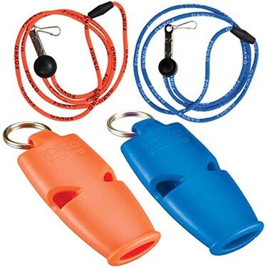 Fox 40 Micro 2 Pack ,Orange/Blue