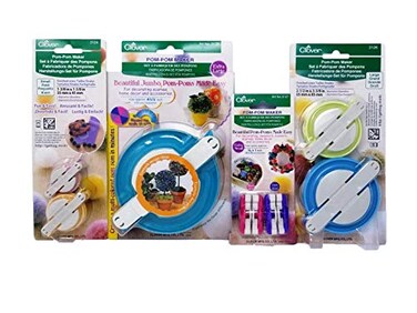 Clover Pom Pom Maker SetIncludes All 7 Different Sizes!