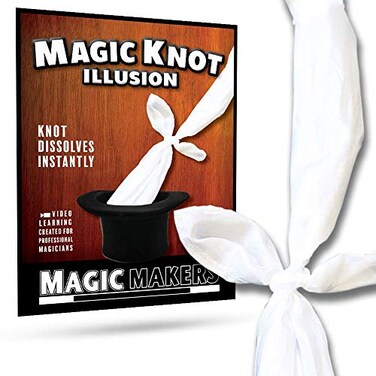 Magic Makers Magic Knot Illusion - Slydini Silks