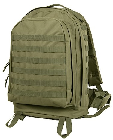 Rothco MOLLE II 3-Day Deployment Pack - Versatile Gear Bag for Extended Excursions, Olive Drab