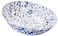 Golden Rabbit Enamelware Catering Bowl, 5 quart, Cobalt Swirl