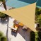 ShadeBeyond 20'X20'X20' Sun Shade Sail Sand Triangle