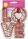 WILTON INDUSTRIES, INC Cookie Cutter Set Love, One Size