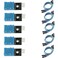 HiLetgo 5pcs DHT11 Temperature Humidity Sensor Module Digital Temperature Humidity Sensor 3.3V-5V Humidity Measure Range 20%-95% Temperature Measure Range 0-50„ƒ Celsius with Wires