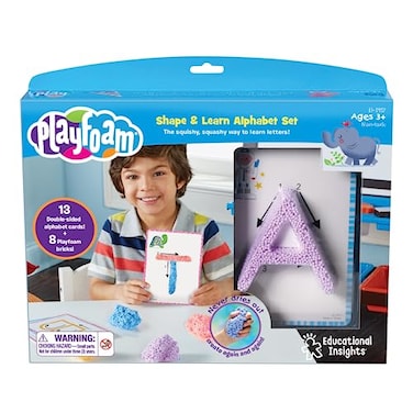 Educational Insights Playfoam ShapeLearn Alphabet Set
