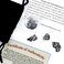 DANCING BEAR Meteorite from Space, 3 pcs Campo del Cielo from Argentina/Educational CardMagnifying Box