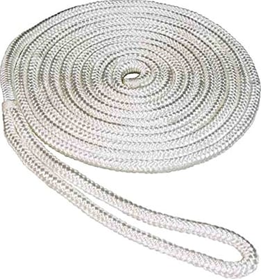 SeaSense 1/2X25 D BRAID DOCKLINE WHI