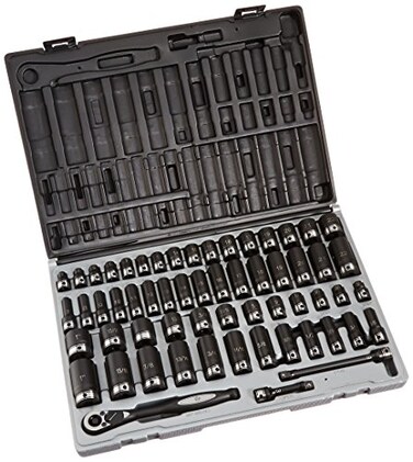 Grey Pneumatic 3/8" Dr. 59pc Fract.Metric Duo-Socket Set - 12