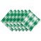 DII St. Patrick's Day Collection Tabletop, Napkin Set, Shamrock Check