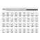 Yoption 37 Pcs Leather Stamping Tools Kit for Leather Working, 6mm