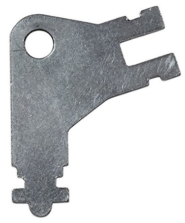 Tough Guy Automatic Paper Towel Dispenser Key, Silver