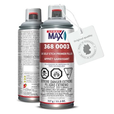 SprayMax 1K Self Etching Primer Filler Light GraySelf-Etching Primer