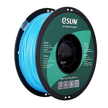 eSUN PLA PRO ,PLA3D Printer Filament, Dimensional Accuracy/- 0.03mm, 1kg, Plastic Spool, 1.75mm, Light Blue