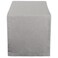 DII Chambray Kitchen, Tabletop Collection, Gray, 14x72 Table Runner
