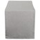 DII Chambray Kitchen, Tabletop Collection, Gray, 14x72 Table Runner