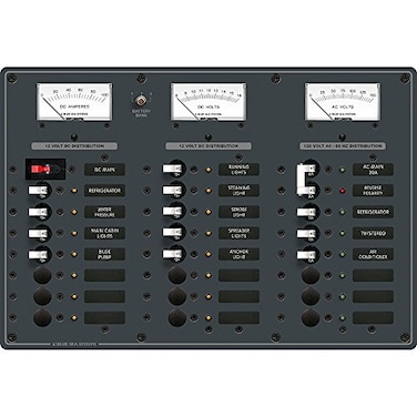 Blue Sea Systems 8084 AC Main6 Positions/DC Main15 Positions