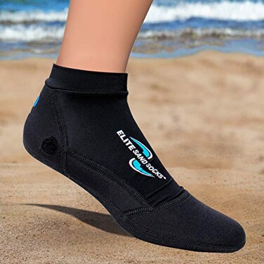 Sand Socks ELITE Black Small ,E-SB