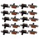 sourcing map uxcell a16111900ux0150 2 Position 3P SPDT Panel Mount Micro Slide Switch Latching Toggle Switch ,Pack of 20