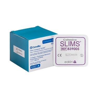 ConvaTec 8390-05 Eakin Cohesive Slims ,Moldable Strips,10/Pack
