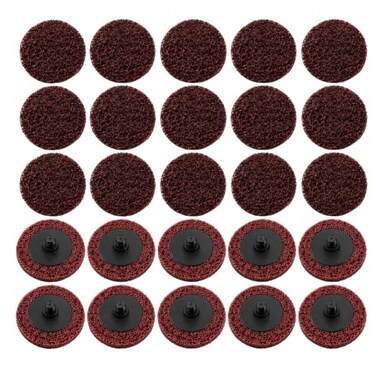 ABN Surface Conditioning Discs - 2in, Medium Grit, 25-Pack, Best Value