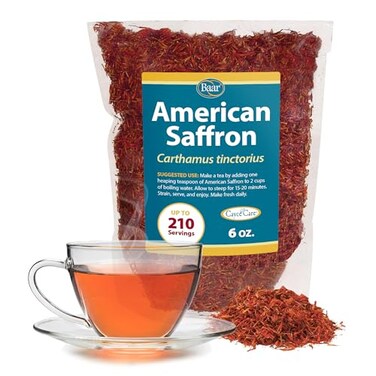 Baar American Saffron Herbal Tea, 6 oz