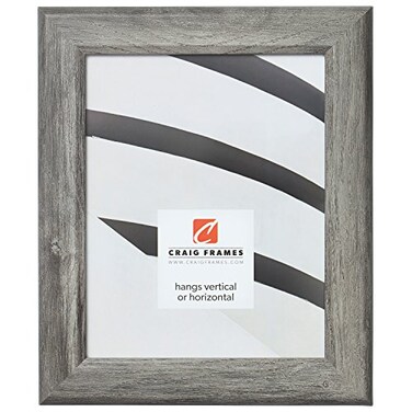 Craig Frames Arthur 20x30 Picture Frame, Rustic Gray Barnwood, Wall Decor