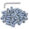 Sprite Science 1/4-20 Hex Drive Threaded Inserts for Wood - 40 Pieces