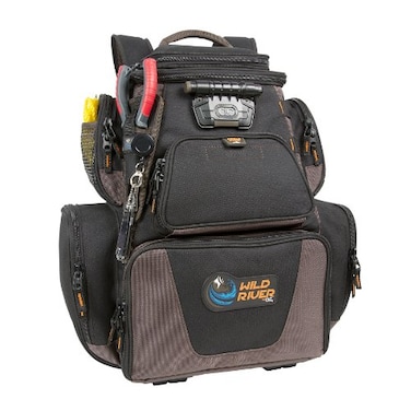 Wild River Nomad CLC WN3605 Tackle Tek Nomad XP Lighted Backpack with USB Charging System,Beige