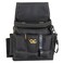 Custom Leathercraft CLC 1503 Small Electrical Maintenance Pouch , Black , 9 POCKET