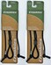 Croakies Terra Spec Adjustable Rope Eyeglass and Sunglass Retainer / Sport Strap, Black ,2 Pack