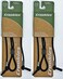 Croakies Terra Spec Adjustable Rope Eyeglass and Sunglass Retainer / Sport Strap, Black ,2 Pack