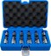 BGS Bit Set Hex Socket 12.5 mm ,1/2, 12 Pieces, 1 Piece, 5052