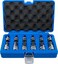 BGS Bit Set Hex Socket 12.5 mm ,1/2, 12 Pieces, 1 Piece, 5052