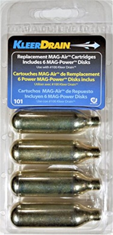 MAG Kleer Drain 101 Replacement Cartridge, 4 Pack
