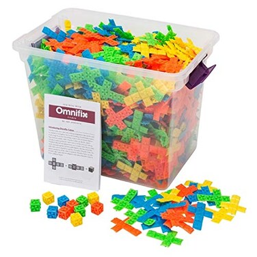 Didax Educational Resources Omnifix Cubes ,Set of 1000