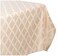 Lenox Laurel Leaf Tablecloth, Ivory - 70"W x 86"L