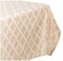 Lenox Laurel Leaf Tablecloth, Ivory - 70"W x 86"L