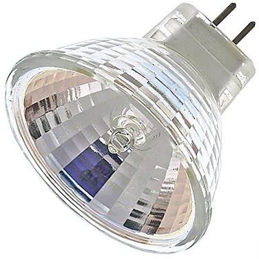 Satco S3194 5 Watt MR11 Halogen GZ4 Base 12 Volt Clear NSP 9 Beam Pattern Light Bulb, No Lens, White, 1 Count ,Pack of 1