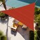 ShadeBeyond 16'X16'X16' Sun Shade Sail Rust Red Triangle